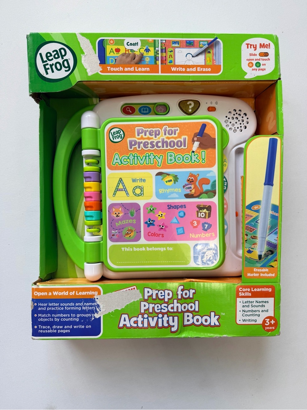 LeapFrog Prep for Preschool Activity Book - Green